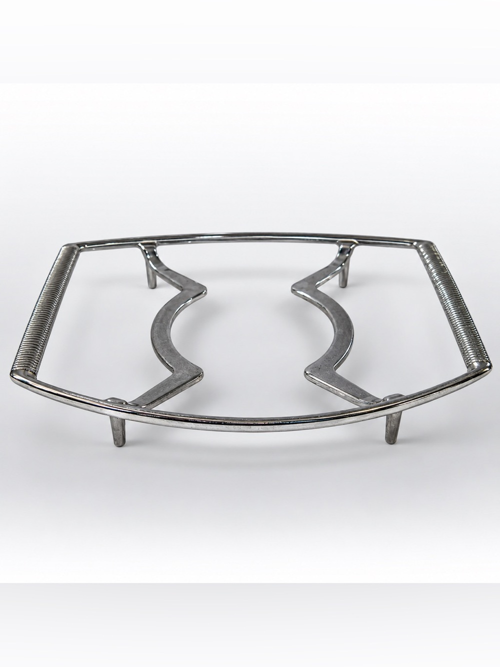 Vintage Corning Ware P-11-M-1 Chrome Casserole Trivet Cradle
